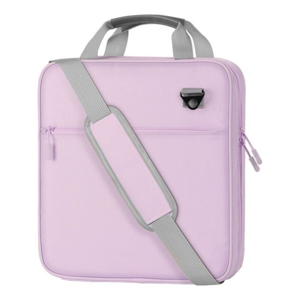 Purple Shoulder Strap Zipper Binder NEW